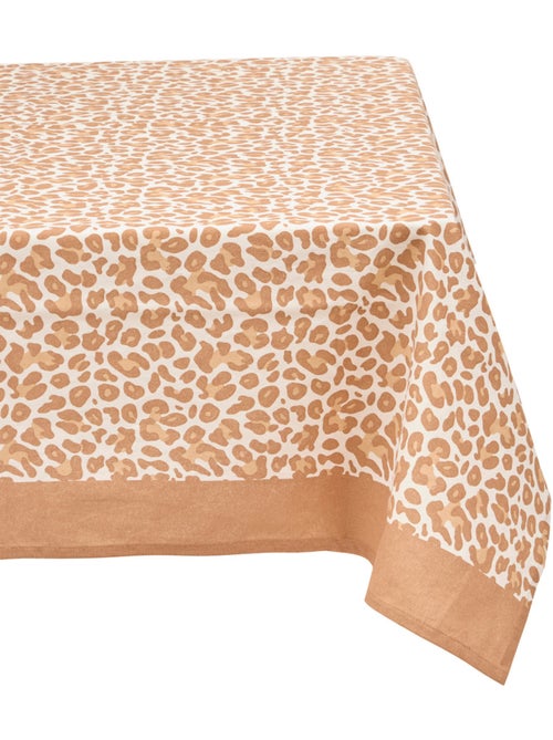 Nappe rectangulaire motif animal LEOPADI - Kiabi Nappe rectangulaire motif animal LEOPADI - Kiabi