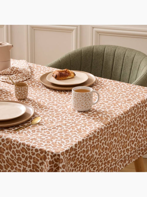 Nappe rectangulaire motif animal LEOPADI - Kiabi Nappe rectangulaire motif animal LEOPADI - Kiabi