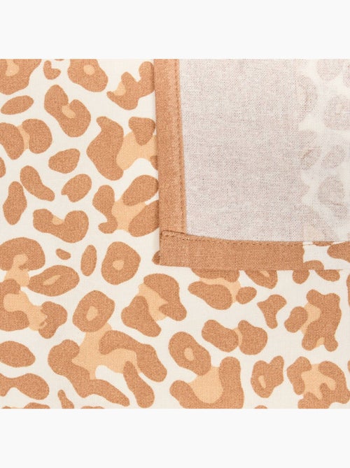Nappe rectangulaire motif animal LEOPADI - Kiabi