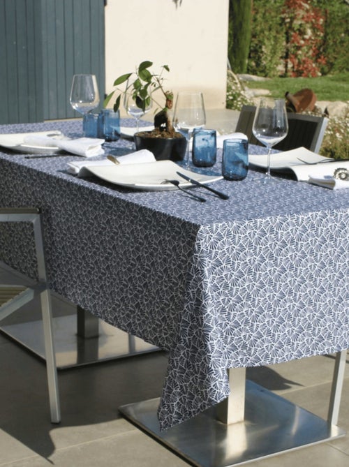 Nappe rectangulaire plastifiée 100% coton - Kiabi Nappe rectangulaire plastifiée 100% coton - Kiabi