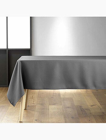 Nappe rectangulaire – Polyester uni – Essentiel – Finition ourlet