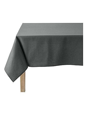 Nappe rectangulaire unie en coton, traitée Teflon, CAMBRAI