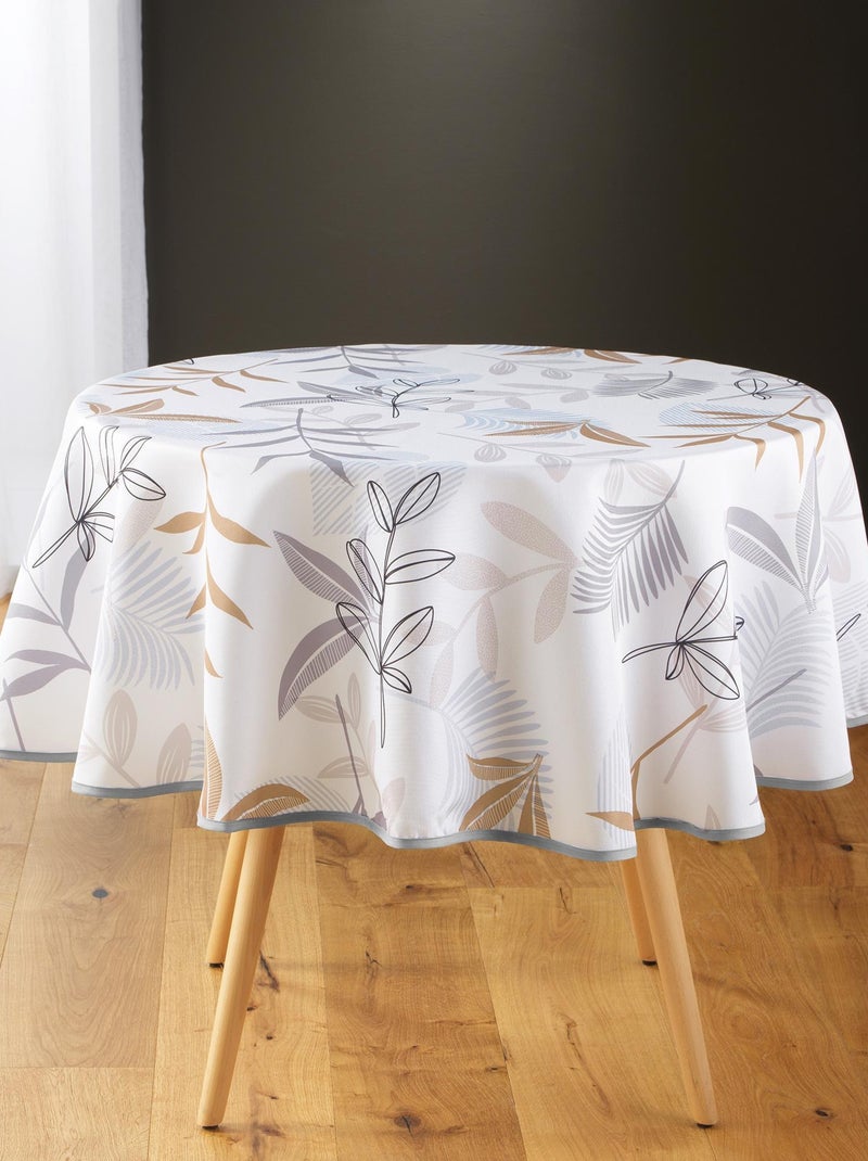 Nappe Ronde Madura – 190 Cm – Cachemire Coton Et Modal – Multicouleur