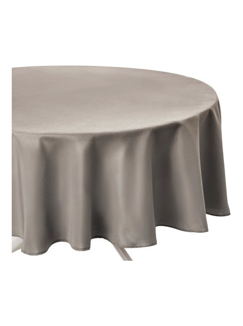 Nappe ronde anti tache Collection couleurs - Kiabi