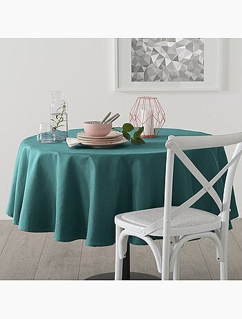 Nappe ronde anti tache Collection couleurs
