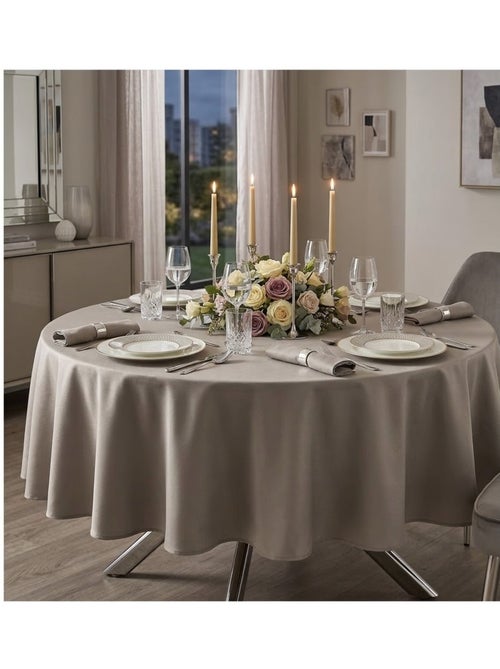 Nappe ronde anti tache Colors - Kiabi