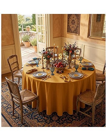 Nappe ronde anti tache Colors