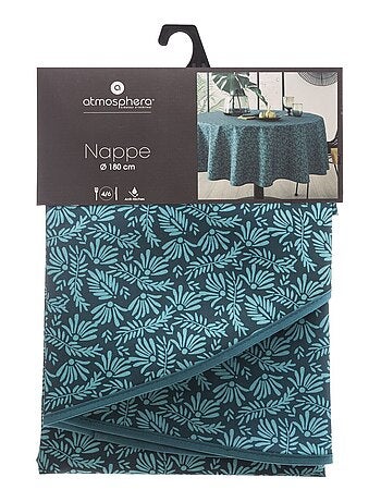 Nappe ronde anti tache imprimé
