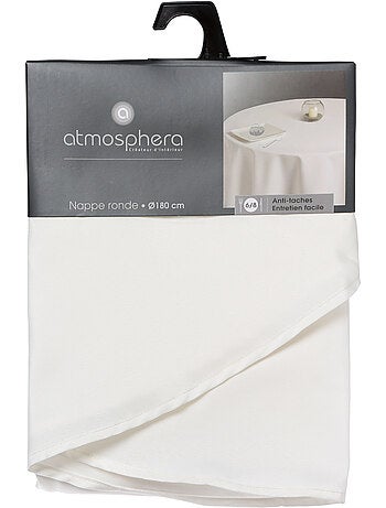 Nappe ronde anti-tâche LALLIE