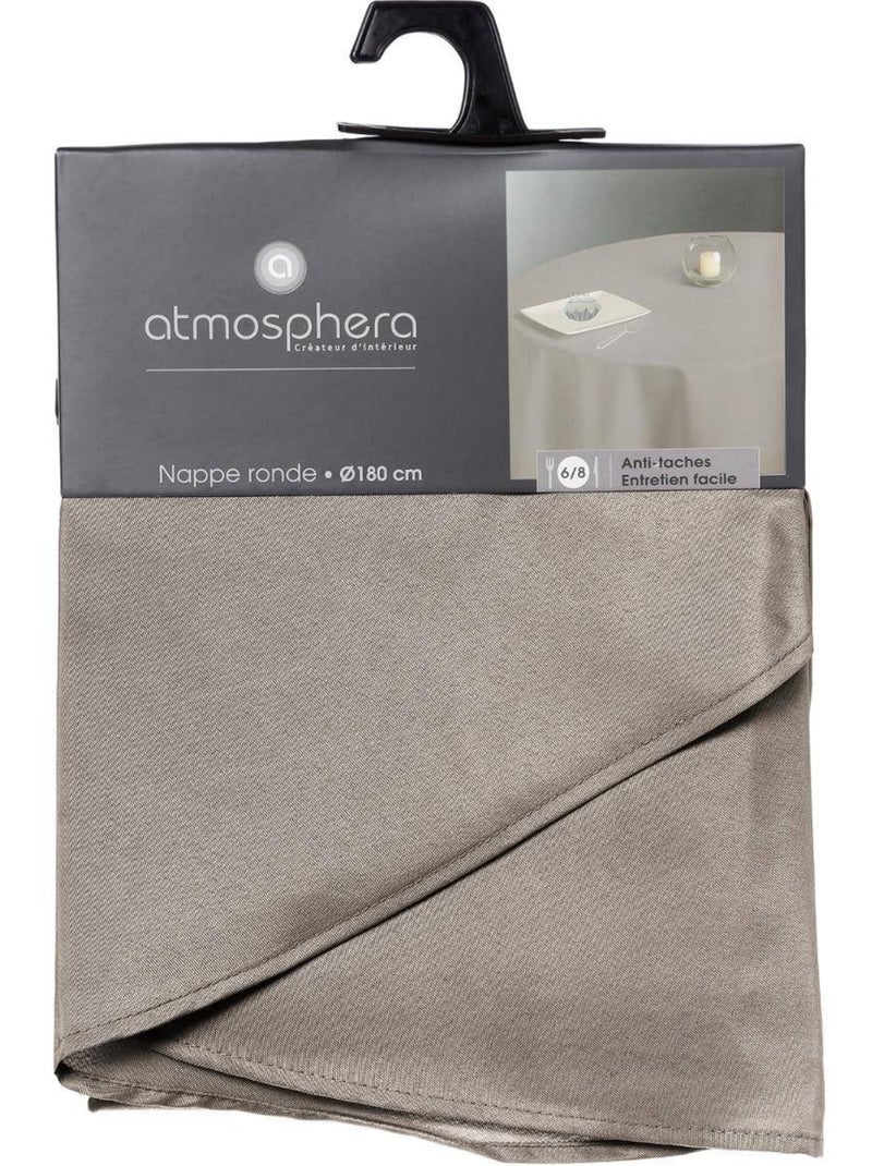 Nappe ronde anti-tâche lallie Lin - Kiabi