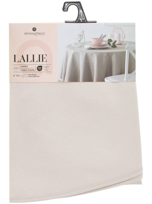 Nappe ronde anti-tâche lallie - Kiabi
