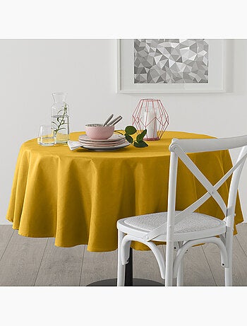 Nappe ronde anti-tâche LALLIE