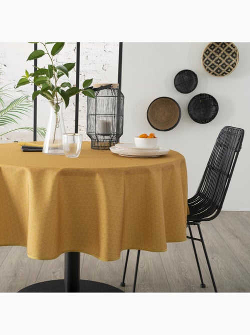 Nappe ronde anti-tâche naji - Kiabi