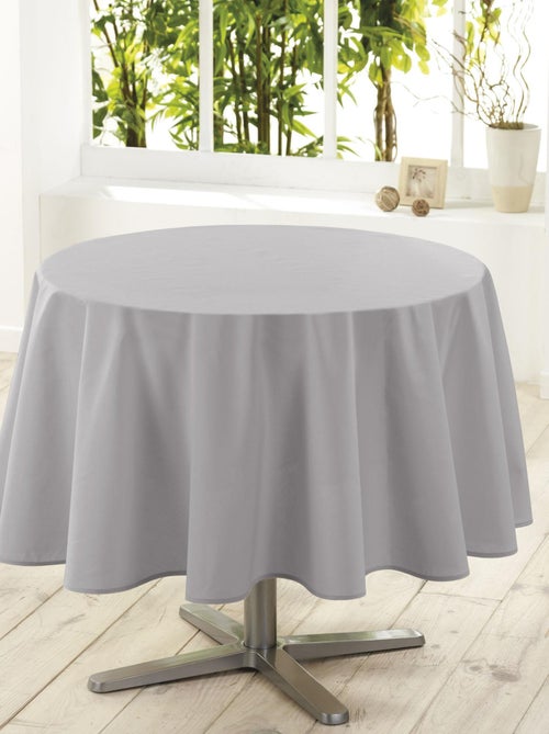 Nappe ronde Collection Essentiel top couleur - Kiabi