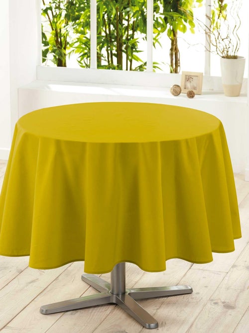 Nappe ronde Collection Essentiel top couleur - Kiabi