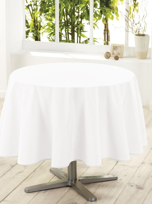 Nappe ronde Collection Essentiel top couleur - Kiabi