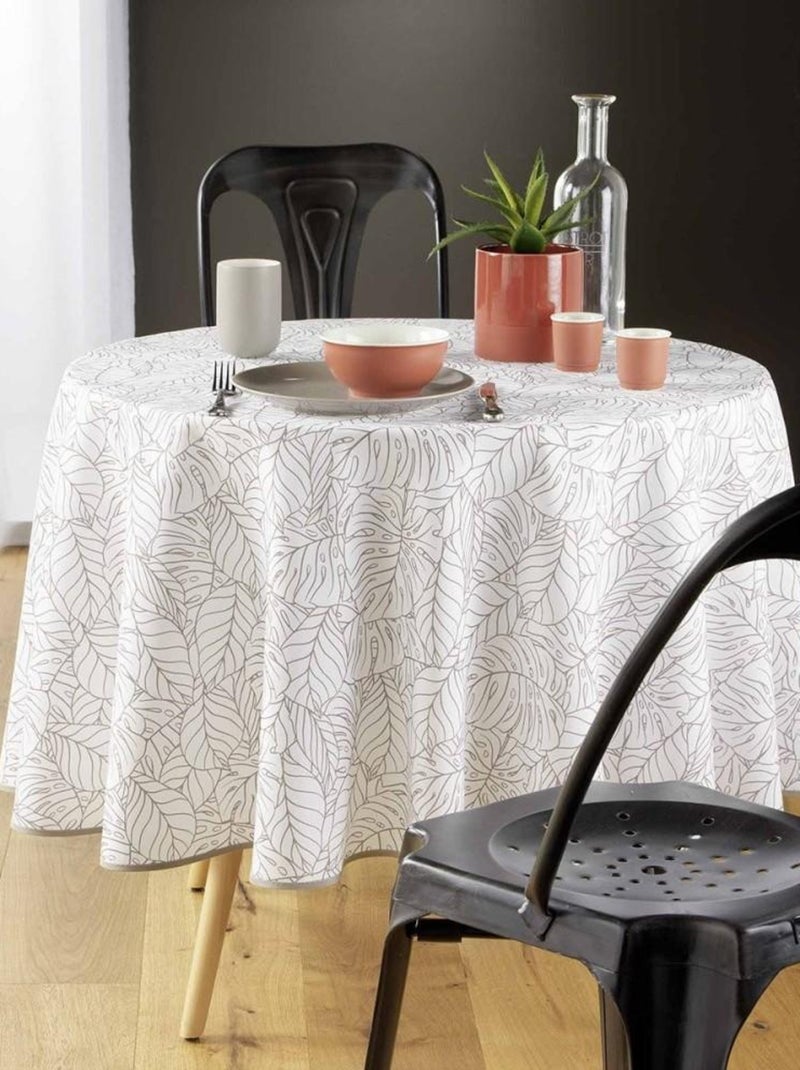 Nappe ronde D180 Solea Blanc - Kiabi