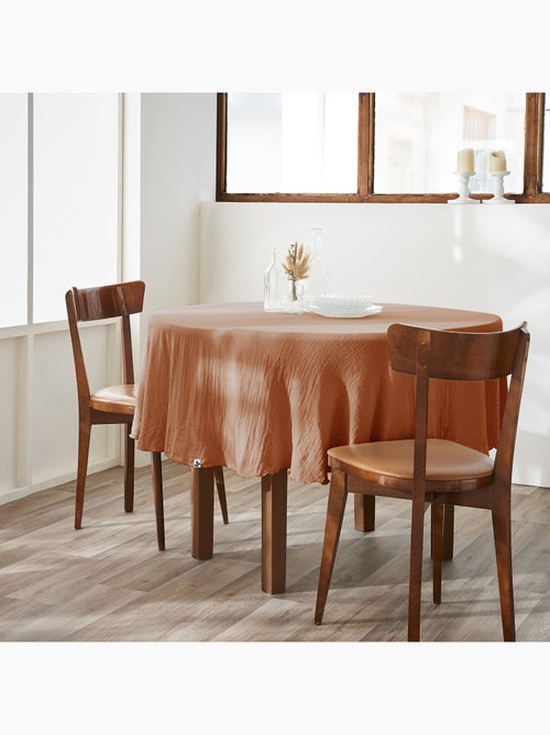 Nappe ronde – Double gaze de coton – Gaïa - Kiabi Nappe ronde – Double gaze de coton – Gaïa - Kiabi