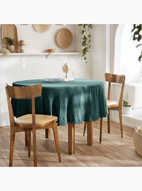 Nappe ronde – double gaze de coton – gaïa - Kiabi Nappe ronde – double gaze de coton – gaïa - Kiabi