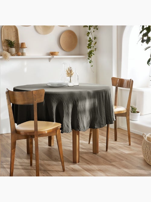 Nappe ronde – Double gaze de coton – Gaïa - Kiabi