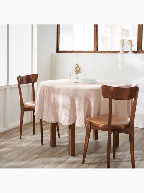 Nappe ronde – Double gaze de coton – Gaïa - Kiabi