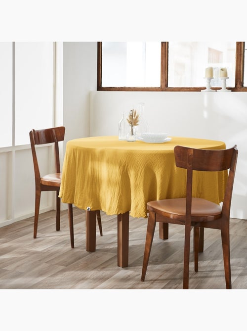Nappe ronde – double gaze de coton – gaïa - Kiabi Nappe ronde – double gaze de coton – gaïa - Kiabi