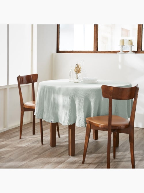 Nappe ronde – Double gaze de coton – Gaïa - Kiabi