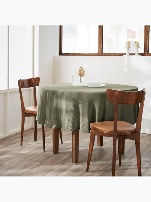 Nappe ronde – double gaze de coton – gaïa - Kiabi Nappe ronde – double gaze de coton – gaïa - Kiabi