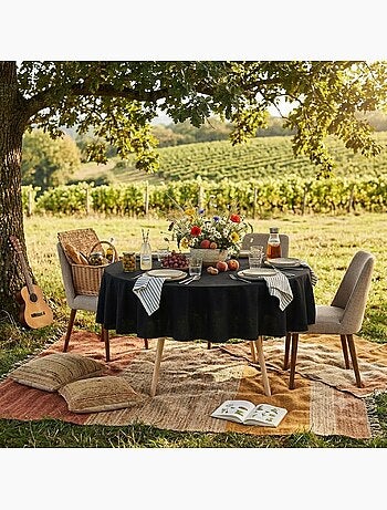 Nappe ronde Essentielle unie