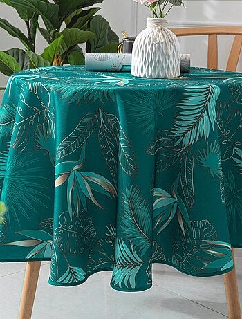 Nappe ronde exotique anti-taches