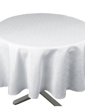 Nappe ronde extérieure esprit bord de mer