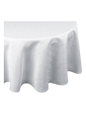 Nappe ronde extérieure esprit bord de mer