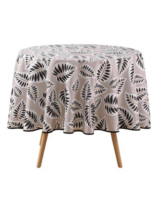 Nappe ronde Feuilles alma