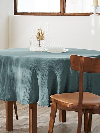 Nappe ronde Gaze de Coton