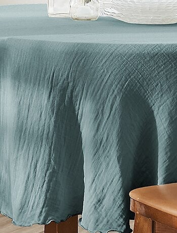 Nappe ronde Gaze de Coton