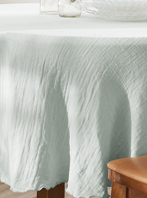 Nappe ronde Gaze de Coton - Kiabi