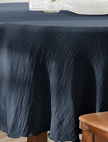 Nappe ronde Gaze de Coton
