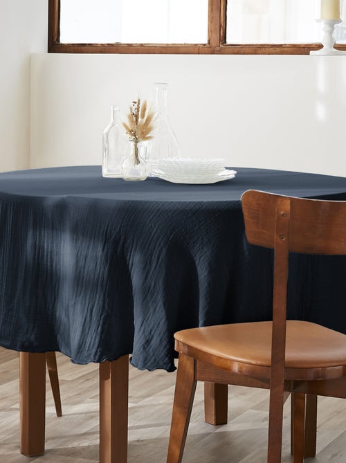 Nappe ronde Gaze de Coton - Kiabi