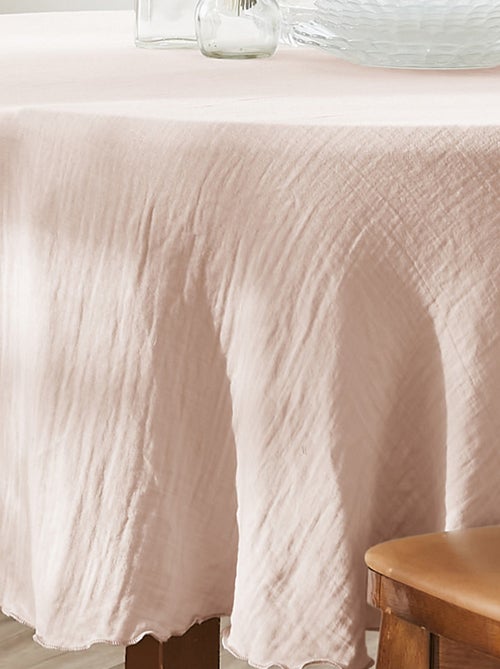Nappe ronde Gaze de Coton - Kiabi