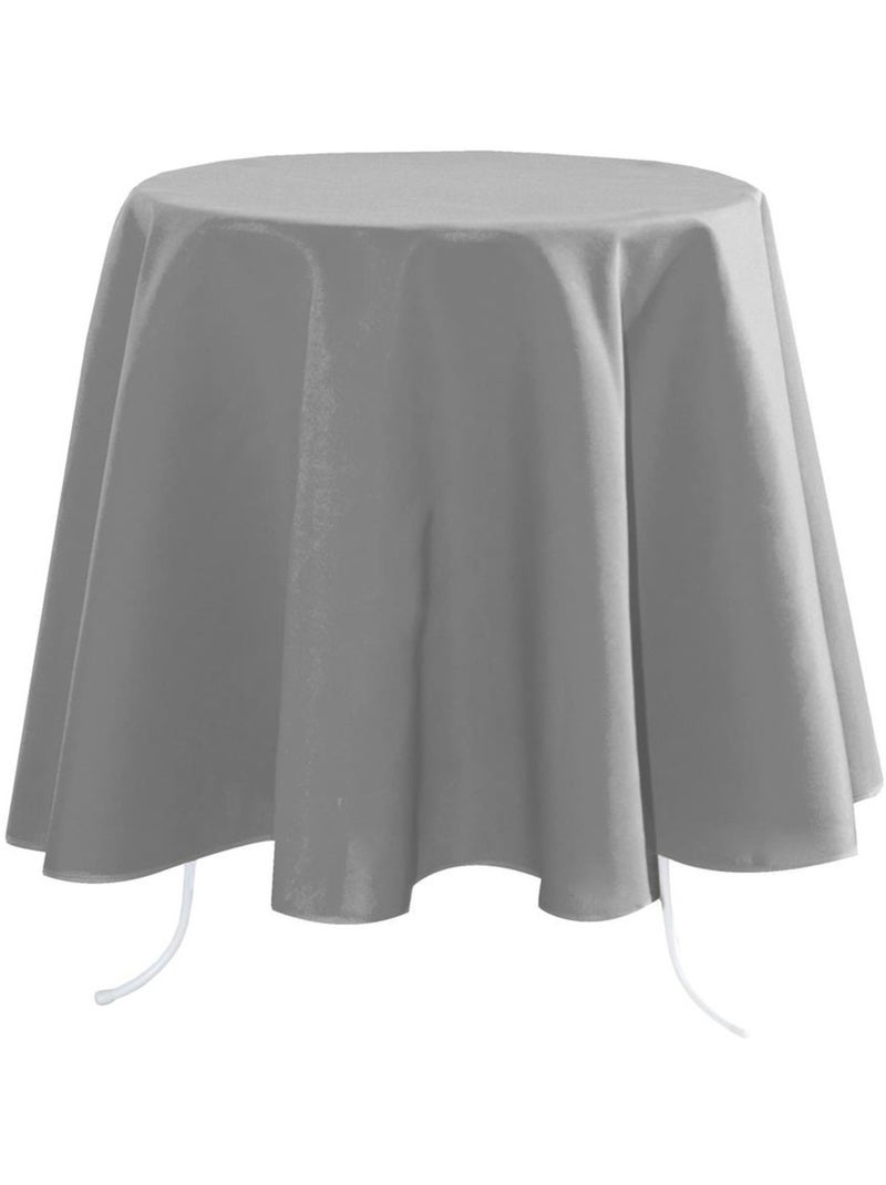 Nappe ronde Nelsonn Gris souris - Kiabi