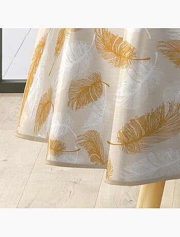 Nappe ronde Plume Lumineuse