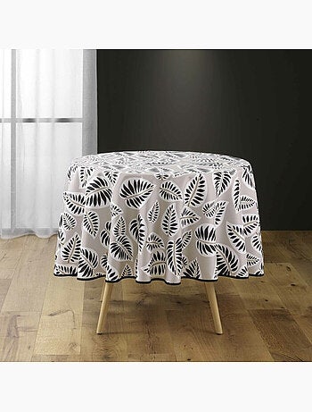 Nappe ronde polyester imprime