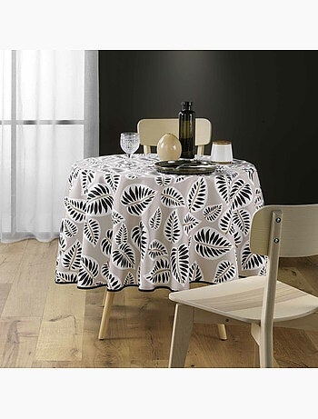 Nappe ronde polyester imprime
