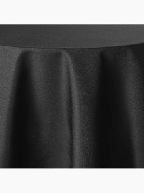 Nappe ronde – Polyester uni – Essentiel – Finition ourlet - Kiabi