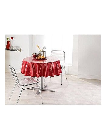 Nappe ronde transparente 180 cm Cristal