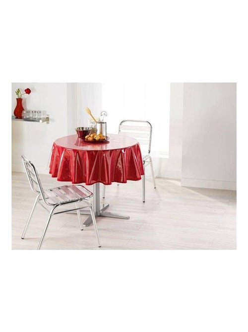 Nappe ronde transparente 180 cm Cristal - Kiabi