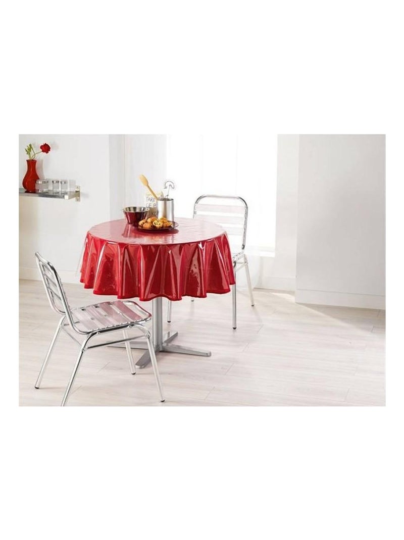 Nappe ronde transparente 180 cm Cristal Transparent - Kiabi