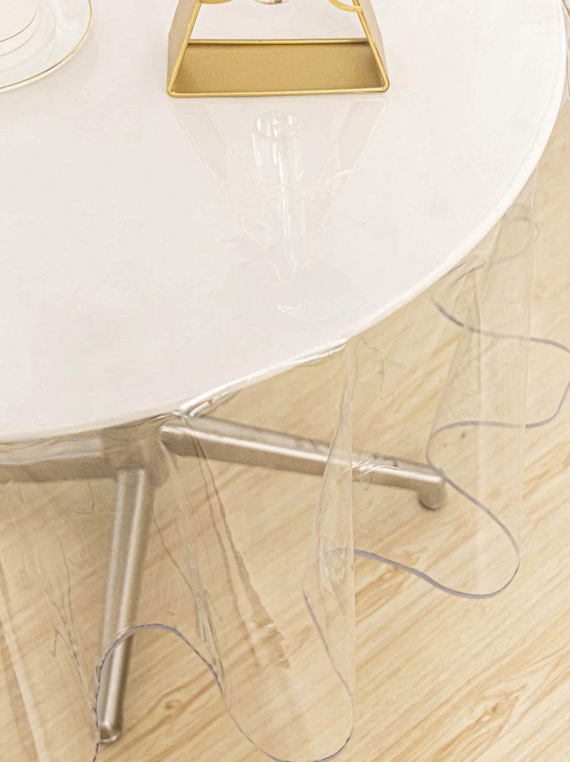 Nappe ronde transparente Transparent - Kiabi