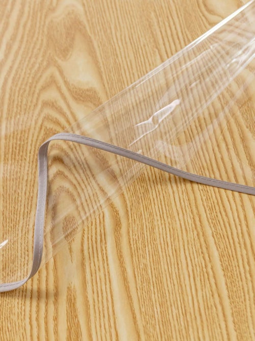 Nappe ronde transparente - Kiabi