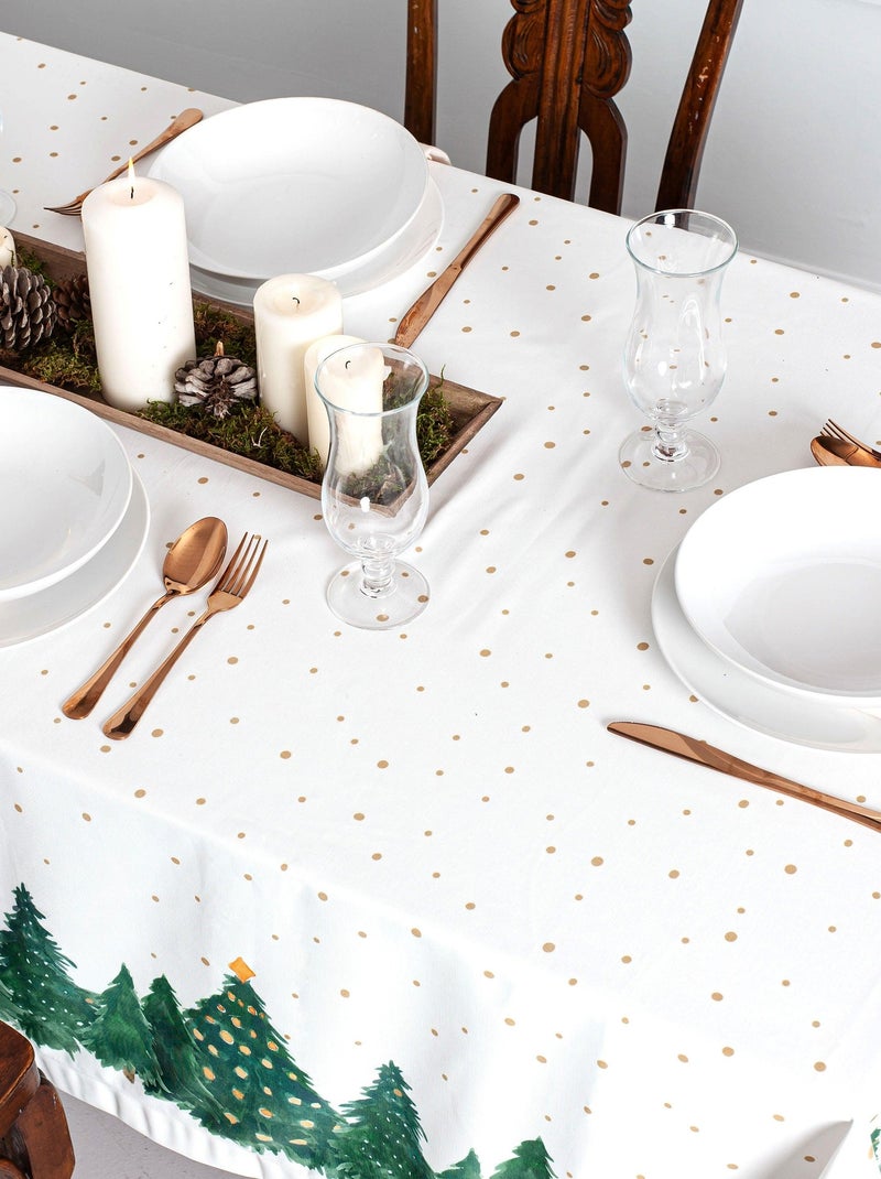 Nappe Sapin "Happyfriday" Blanc - Kiabi